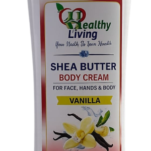 Healthy Living Shea Butter Body Cream – Vanilla