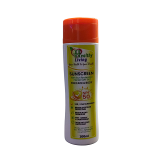 Healthy Living Sunscreen SPF 50 – 100ml